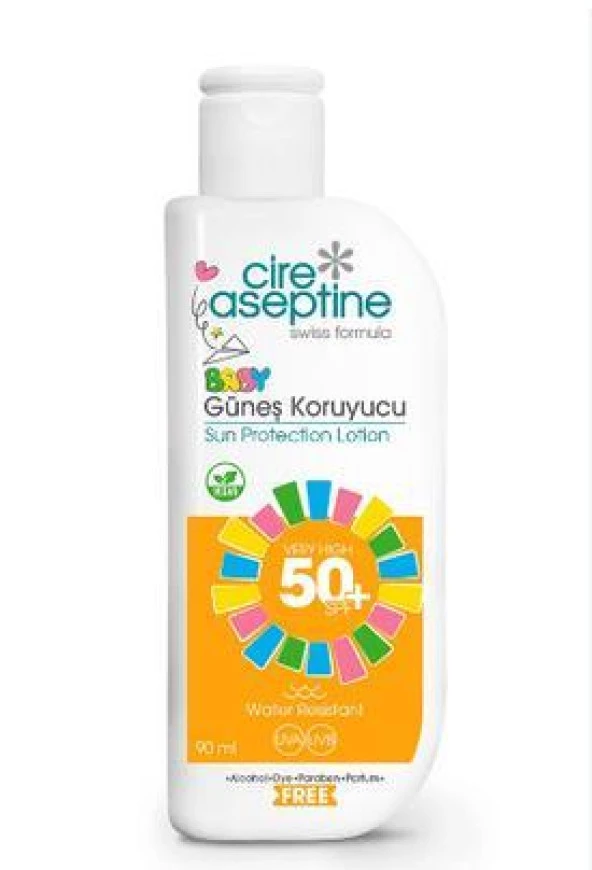 Cire Aseptine Baby Güneş Koruyucu Losyon Spf50+ 90 Ml