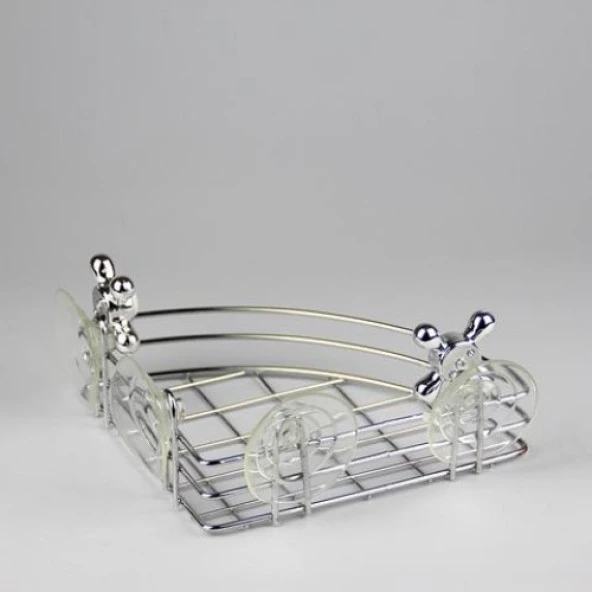 Banyo Organizeri - Çok Amaçlı Köşe Organizer Vantuzlu - Resim 2