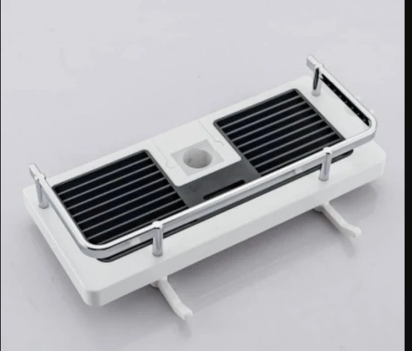 Banyo Duş Rafı Şampuanlık Sabunluk Organizer - Resim 4
