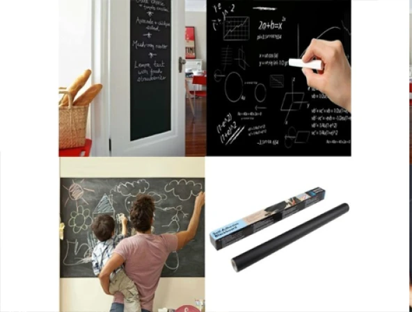 Yapışkanlı Kara Tahta-Yazı Tahtası: Işıklarer Blackboard - 3