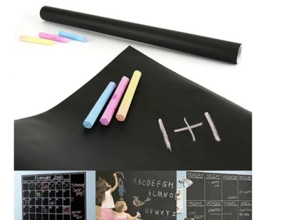 Yapışkanlı Kara Tahta-Yazı Tahtası: Işıklarer Blackboard - 4