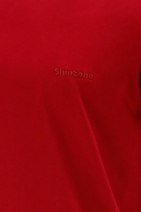 Erkek Bisiklet Yaka Standart Fit Bordo T-Shirt - 2