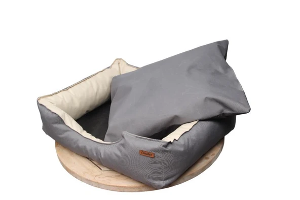 Chester Alpha (L) Yıkanabilir Yatak 75-65-18cm Gri - Resim 2
