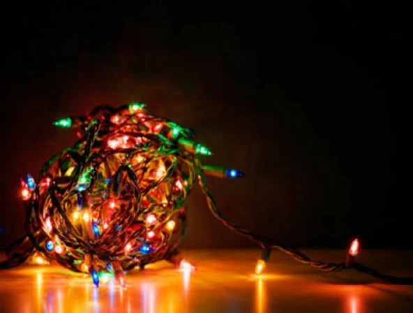 100 Ledli Kırmızı Yılbaşı Ağacı Işığı Led Ampül - 2