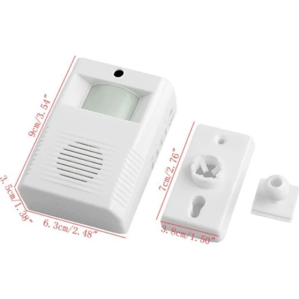 Sensörlü Konuşan Kablosuz Kapı Zili - 2