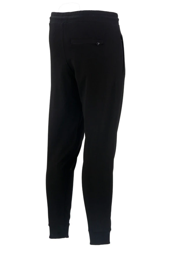 Erkek Bottom Suit Arka Cepli Siyah Eşofman Altı - 3