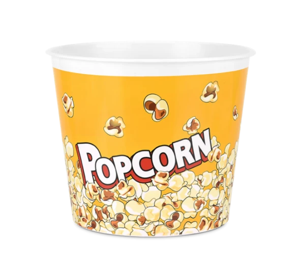 Popcorn Mısır Kovası Dekoratif