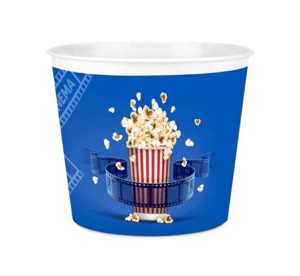 Popcorn Mısır Kovası Dekoratif - Resim 4