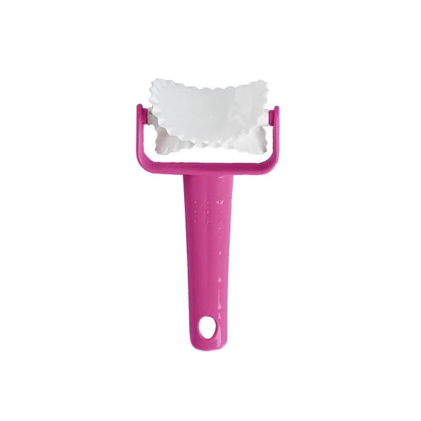 Tırtıklı Daire Şeklinde Hamur Kesici Kurabiye Ruleti - Resim 2