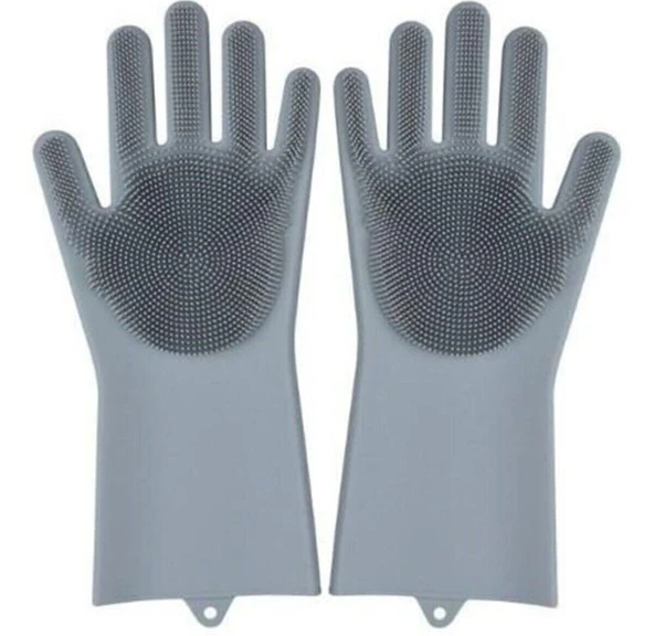 Silikon Bulaşık Yıkama Eldiveni Sihirli Eldiven - Resim 2