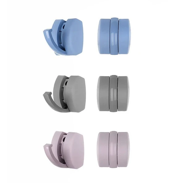 Çok Amaçlı Askı Lunia Hook  3 lü - Resim 4