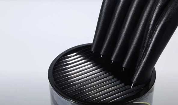 6 Parça Stantlı Şef Bıçak Seti - Resim 2