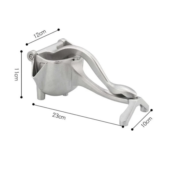 Alüminyum Alaşımlı Narenciye Sıkacağı Paslanmaz Limon - Meyve Sıkacağı - Resim 3