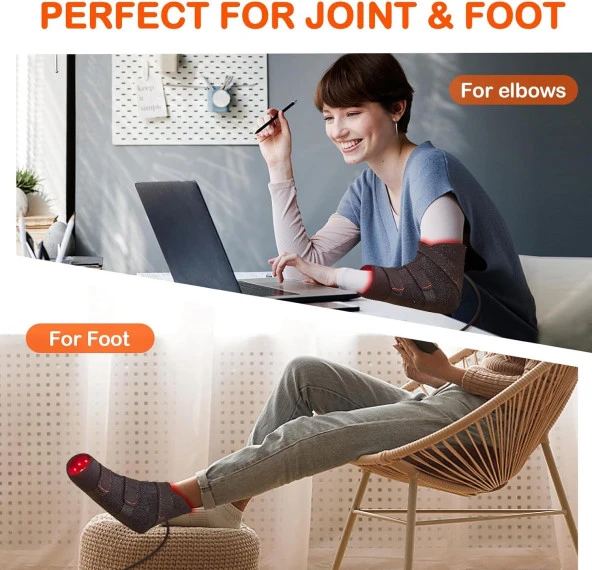 JOBYNA Ayak ve Ayak Bileği için Kızılötesi Işık, Tam Sarma 850nm Kızılötesi - 1 Adet - 4