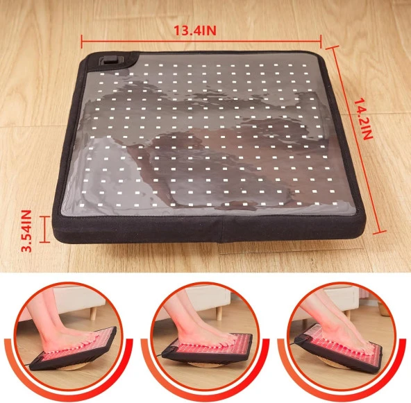 JOBYNA Ayak için Kırmızı ve Kızılötesi Işık Terapisi, 850nm Yakın Kızılötesi - 4