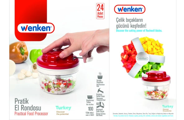 Çek Bırak Pratik Doğrayıcı Rondo - Resim 2