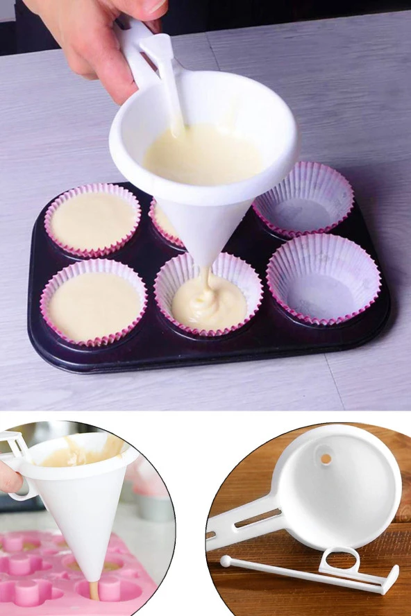 Hamur Dağıtıcı Huni - Resim 2