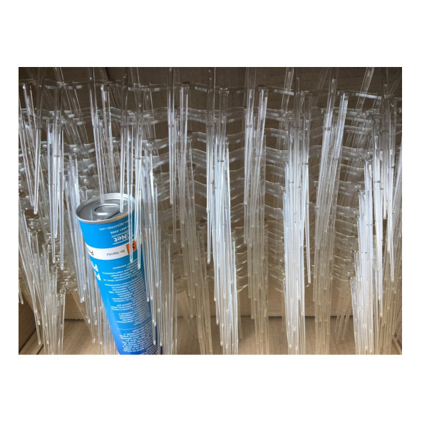 Plastik (Polikarbon) Kuş Kondurmaz Tel (3 Metre) - 2