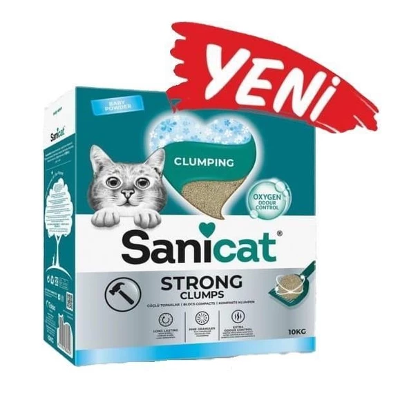 Sanicat Natura Strong Kedi Kumu 10 Lt