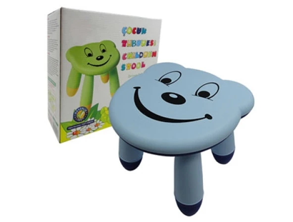 Portatif Mini Çocuk Taburesi - Mavi - 3