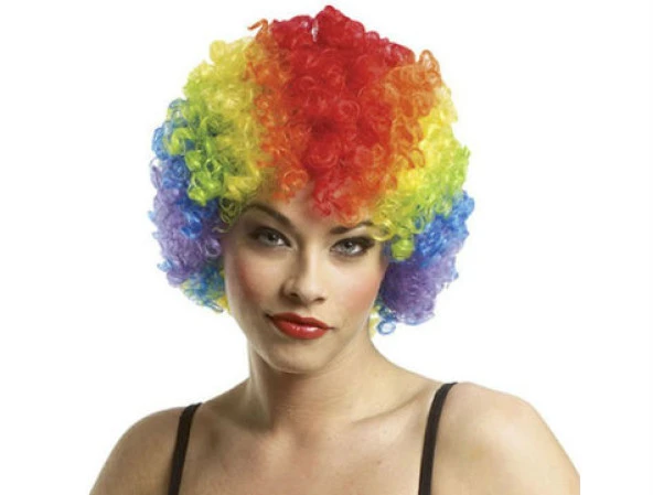 Karışık Renkli Kabarık Bonus Peruk Saç ürün görseli