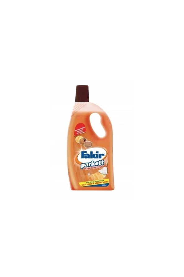 FAKİR Fakir Parkett Ahşap Temizleyici - 1000 Ml X 3 Adet