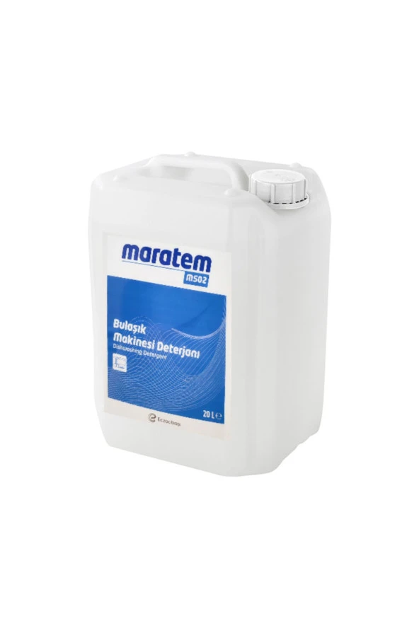 MARATEM  Maratem M502 Endüstriyel Bulaşık Makinesi Deterjanı 20L
