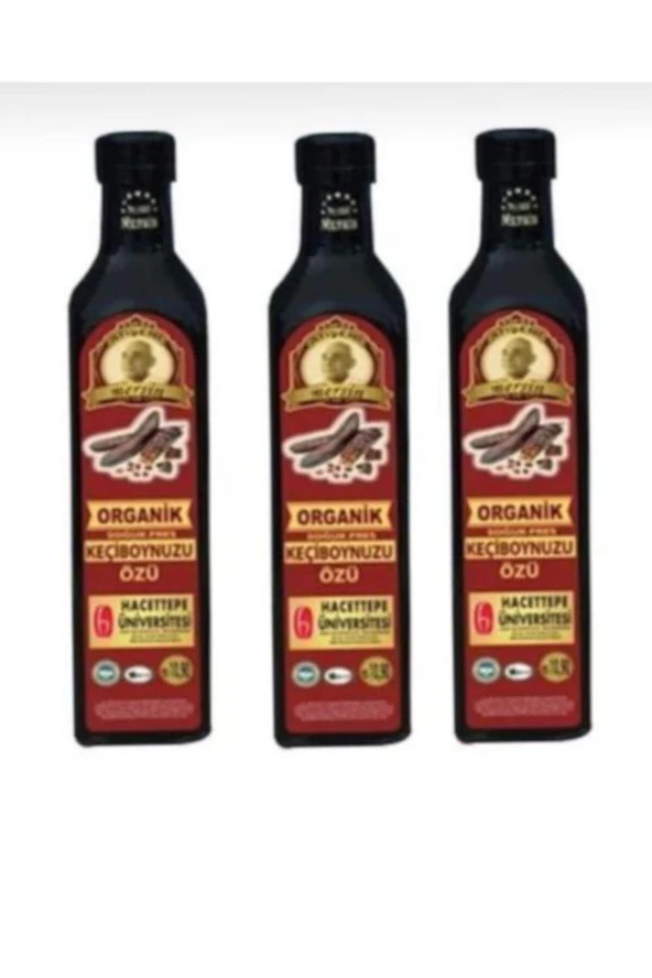 ATIŞERİ Mersin Atışeri Ziraat Organik Keçiboynuzu Özü 700Gr 3 Adet