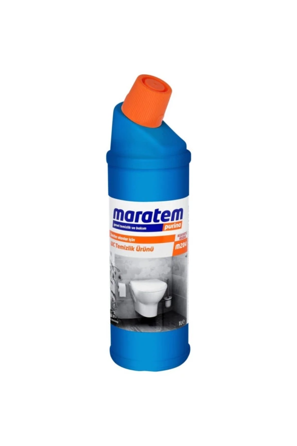 MARATEM  Maratem M204 Wc Temizlik Ürünü 1 Lt X 12 Adet 1 Koli