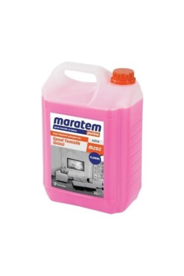 MARATEM  Maratem M202 Genel Amaç Temizlik Ürünü Floral 5L