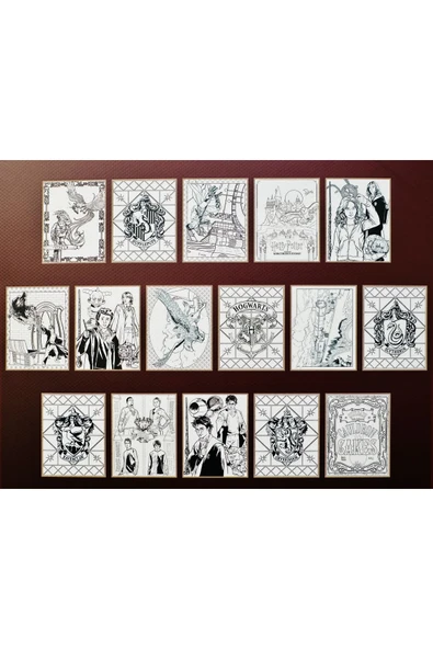 Harry Potter Poster Boyama Koleksiyonu - 7