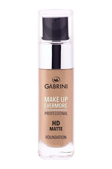 Gabrini Mat Fondöten Professional Hd Matte Foundation 2 No