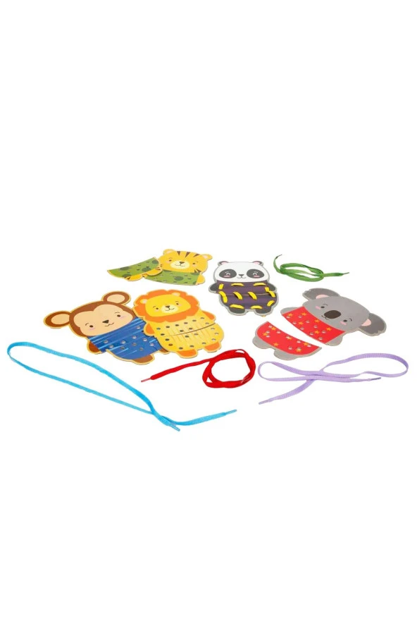 Hayvanlar İp Geçirme Oyunu: El Becerilerini ve Hayal Gücünü Geliştirir - 4