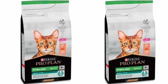 Pro Plan Sterilised Somonlu Kisirlastirilmis Kedi Maması 1,5 Kg X 2 Adet