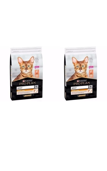 Pro Plan Derma Plus Somonlu Yetişkin Kedi Maması 1,5 Kg X 2 Adet