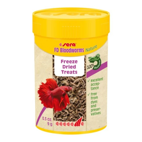 Sera Fd Rote Mückenlarven Kankurdu Yem 250Ml