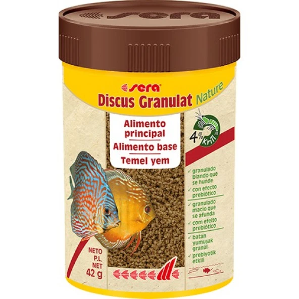 Sera Discus Granulat Balık Yemi 100 Ml