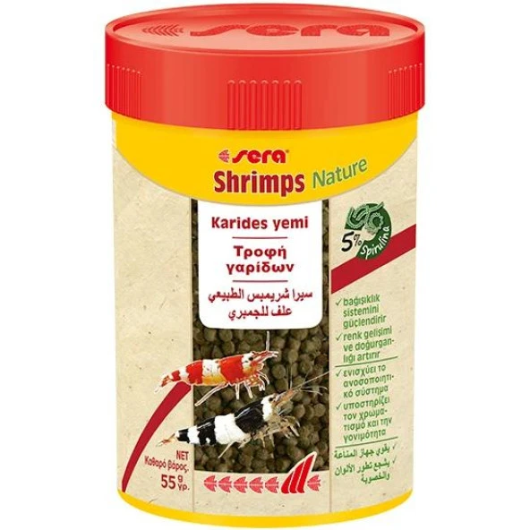 Sera Shrimps Nature 100Ml ürün görseli
