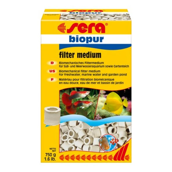 Sera Biopur 750 Gr Filtre Malzemesi