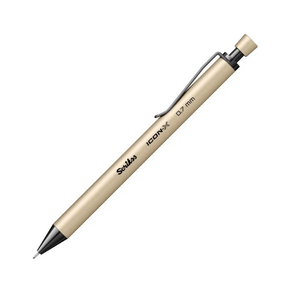 Scrikss Icon-X Mekanik Kurşun Kalem 0.7 mm Bej