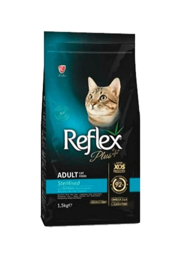 Reflex Plus Sterilised Somonlu Kedi Maması 1,5 Kg