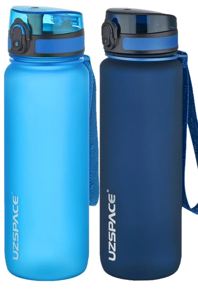Uzspace 2'li Tritan Matara Seti 800 ml 14 Farklı Renk Seçeneği FiftyFifty - 12