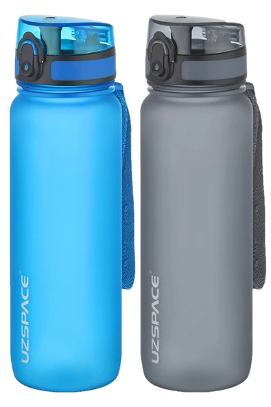 Uzspace 2'li Tritan Matara Seti 800 ml 14 Farklı Renk Seçeneği FiftyFifty - 6