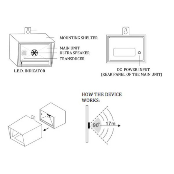 Sincap Kovucu Sansar Kedi - Kuş Kovucu - Resim 3