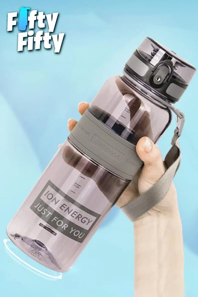 Uzspace Tritan Su Matarası 1000ml 1 Litre Büyük Boy Yenilenen Renkler - 3