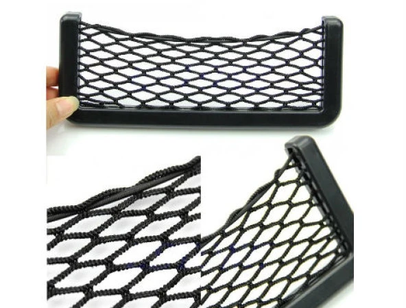 Telefon Tutucu Torpidoya Yapışan File 15*8 Cm - 4