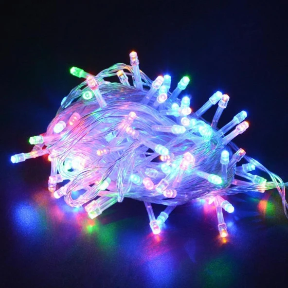 100 Ledli 8 Fonksiyonlu Dekor Lambası (10m RGB) - 4