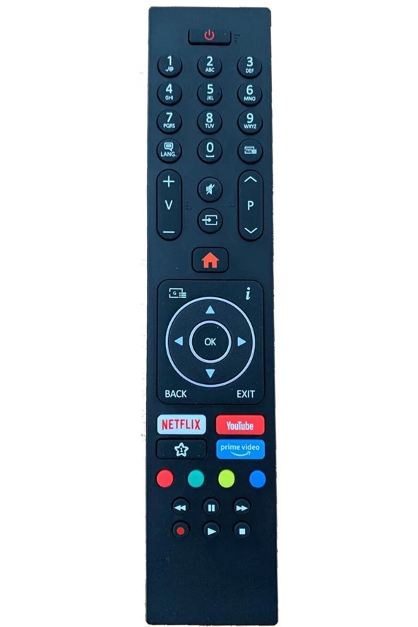 VESTEL Turn 4K Led Tv Kumandası - Netflix, Youtube, Primevideo Tuşlu Kumanda - LCD626 - 2
