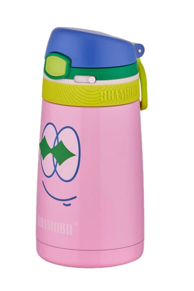 Shamobo 2Lİ SET Pipetli Çelik Termos 350ml -6 Saat Isı Yalıtımı- - 11