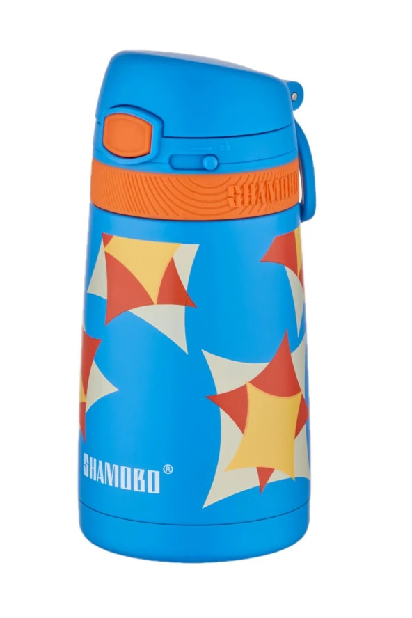 Shamobo 2Lİ SET Pipetli Çelik Termos 350ml -6 Saat Isı Yalıtımı- - 3